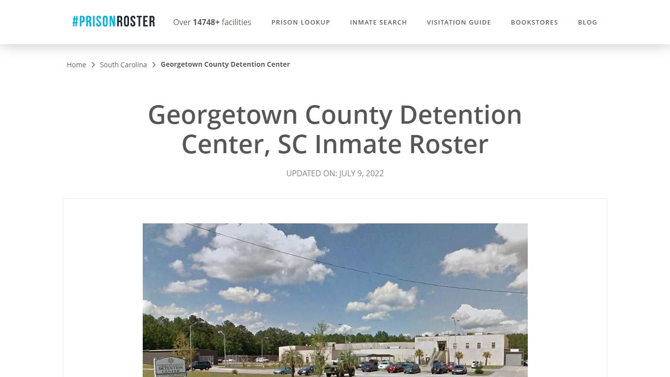 Georgetown County Detention Center, SC Inmate Roster - Prisonroster