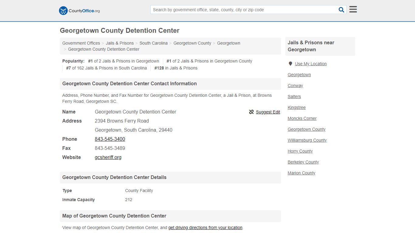 Georgetown County Detention Center